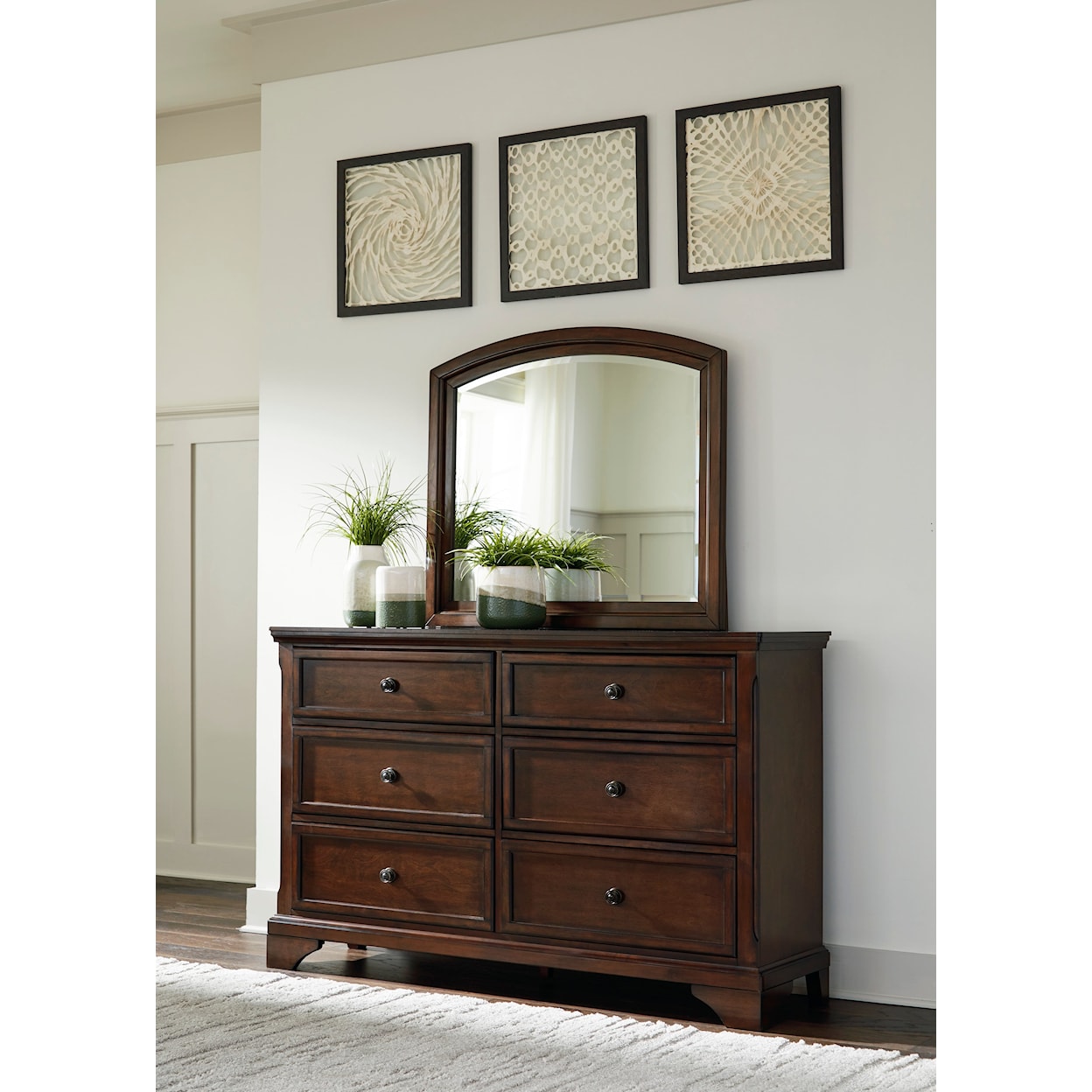 Ashley Signature Design Brookbauer Bedroom Mirror