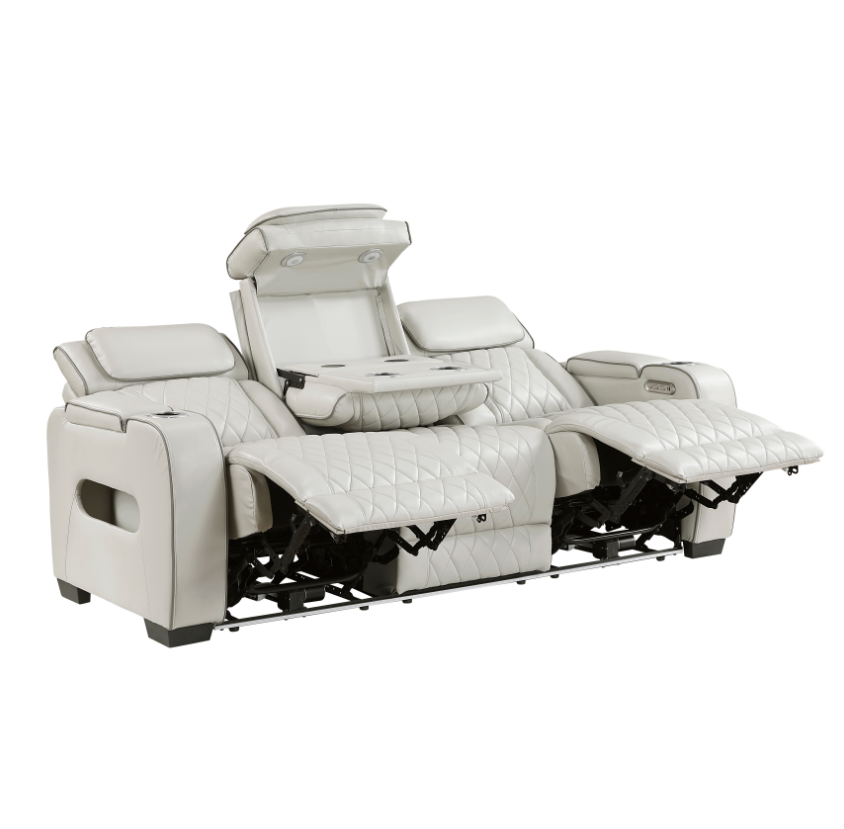 Homelegance Fairway Dual Power Reclining Sofa