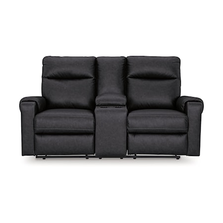 DBL REC PWR Loveseat w/Console