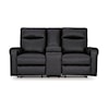 Signature Atticus Power Reclining Loveseat with Console