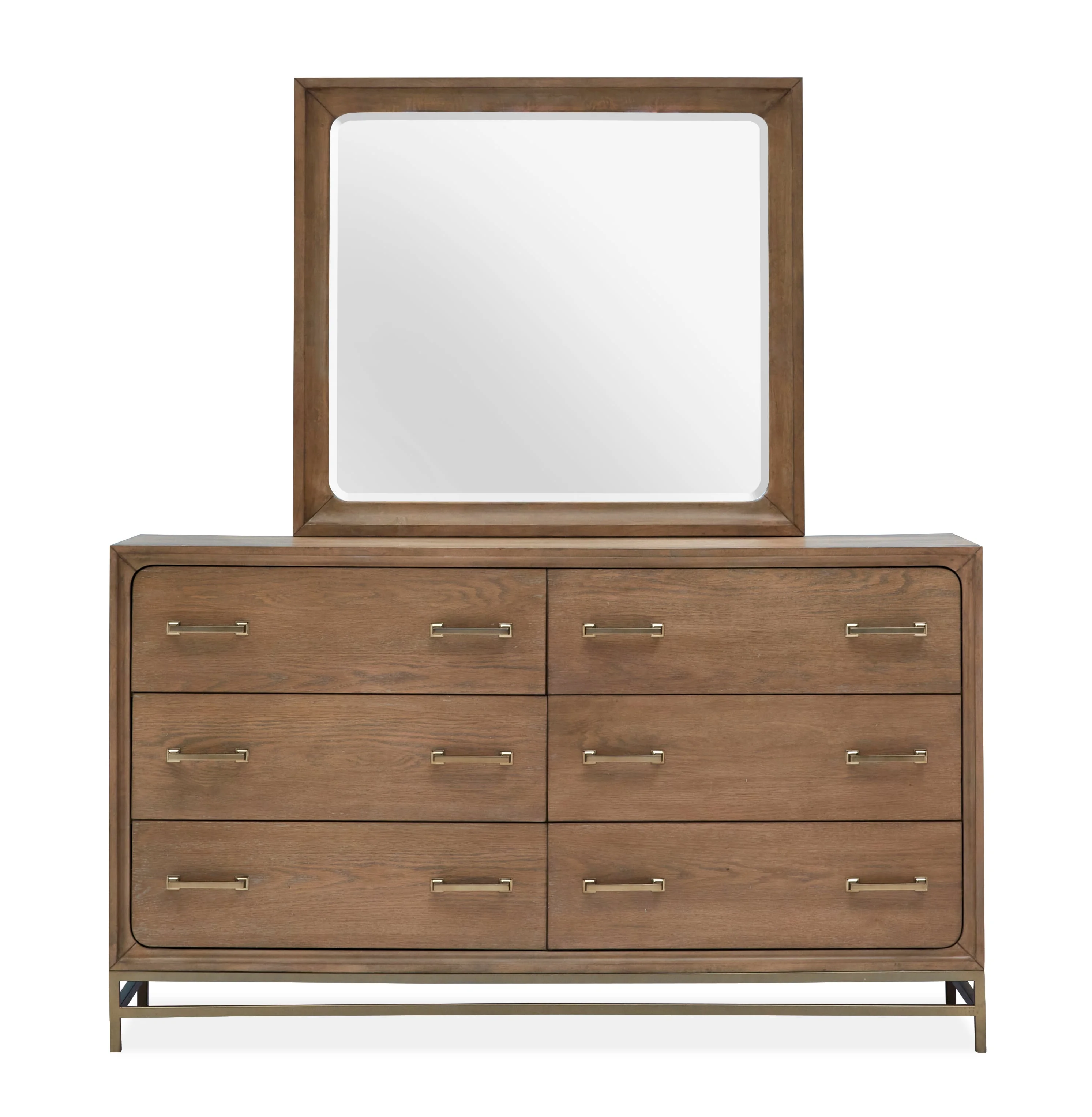 Magnussen Home Lindon Bedroom B5570-22 Mid-Century Modern 6 Drawer ...