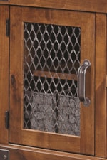 Wire Door Fronts Instill Pieces with Industrial Style