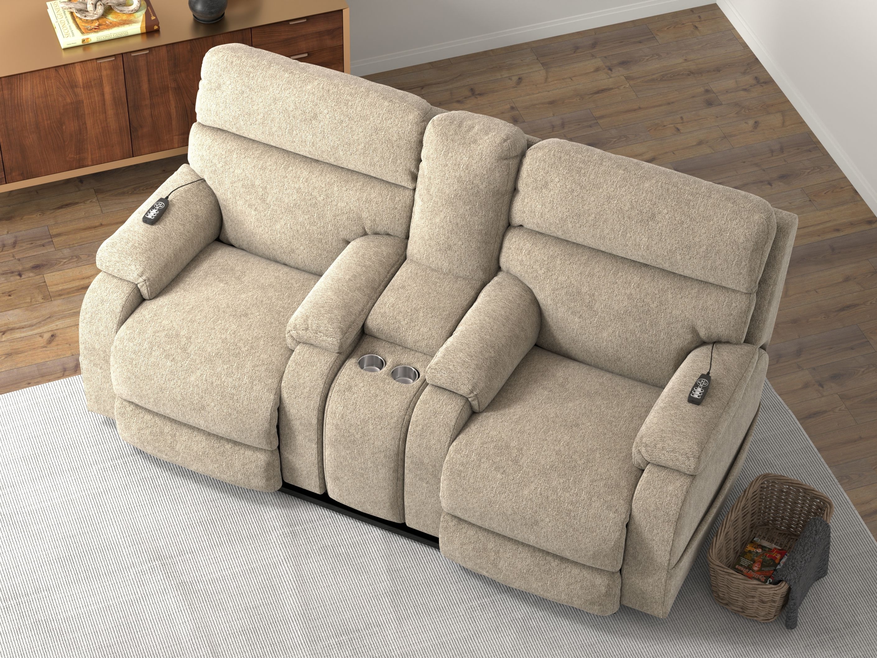 Catnapper Regenerator Dual Lift Power Reclining Loveseat