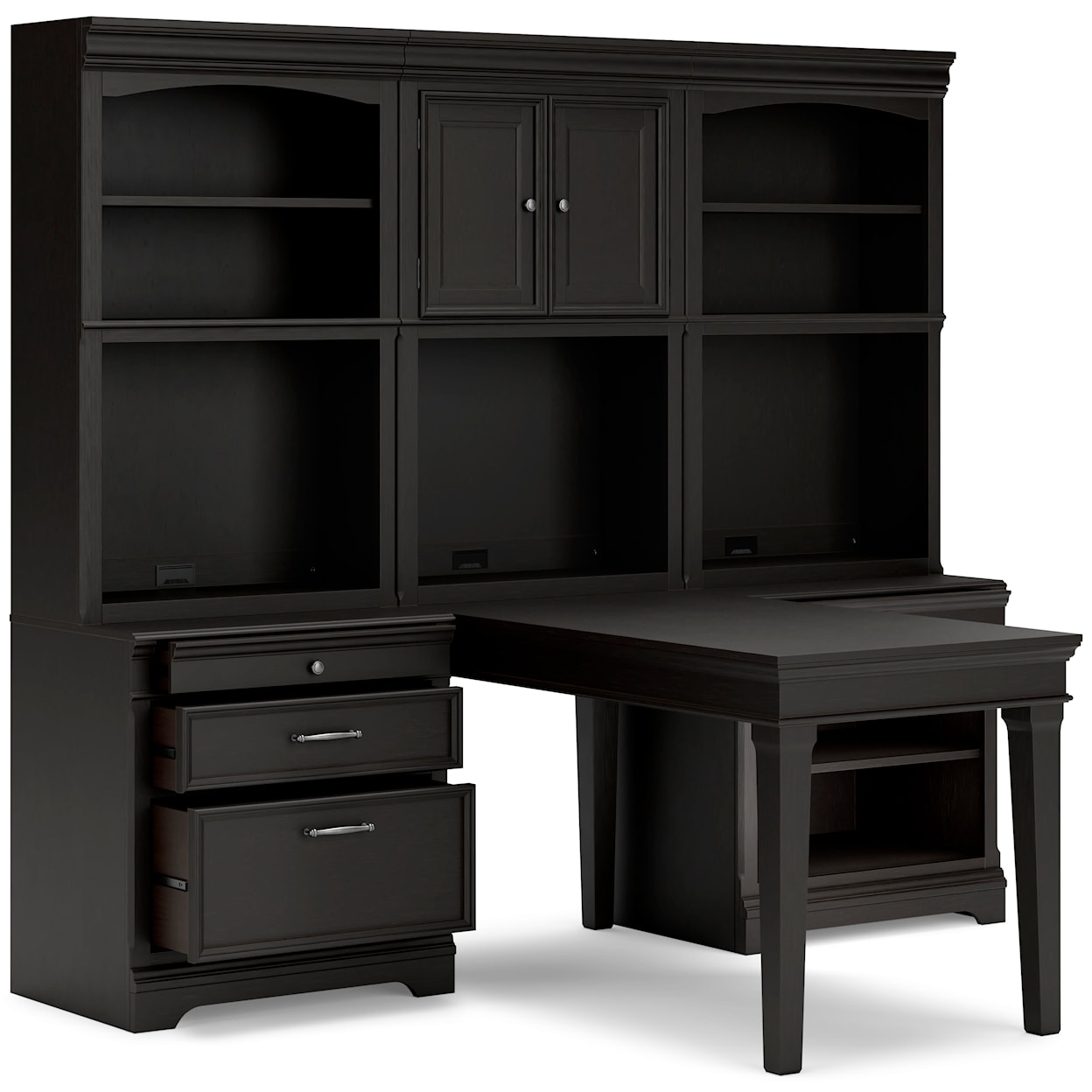 Ashley Furniture Signature Design Beckincreek 6-Piece Peninsula Desk