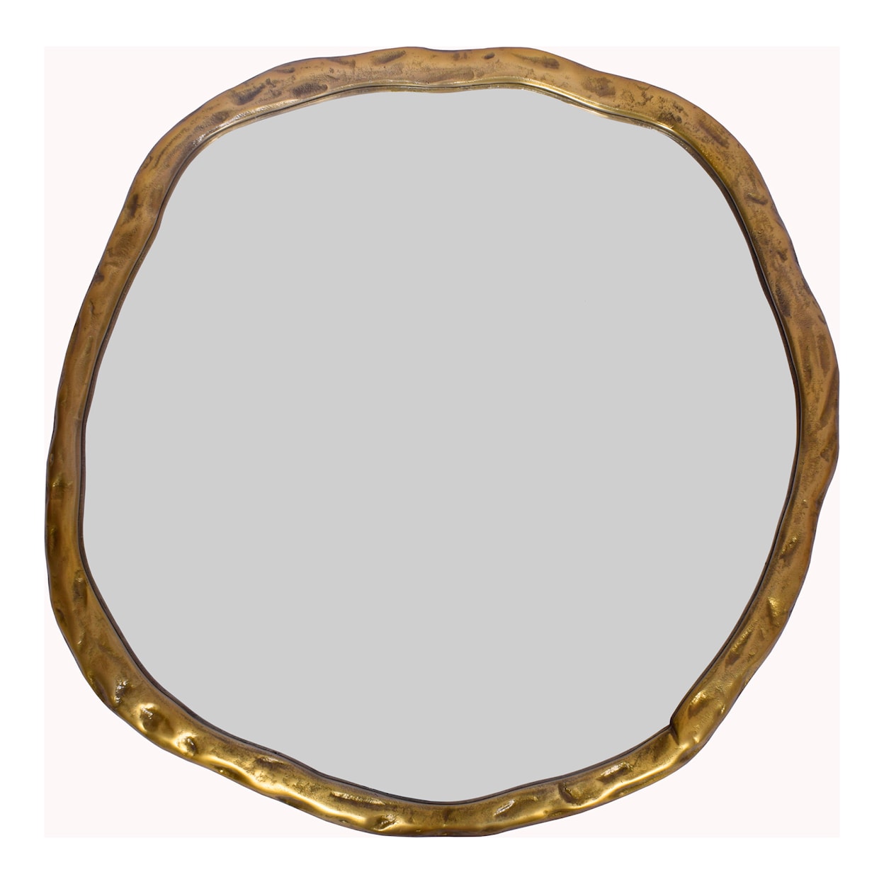 Moe's Home Collection Foundry Foundry Mirror Large Gold