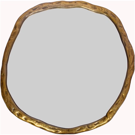 Foundry Mirror Large Gold