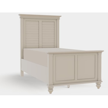 Charleston Twin XL High Footboard