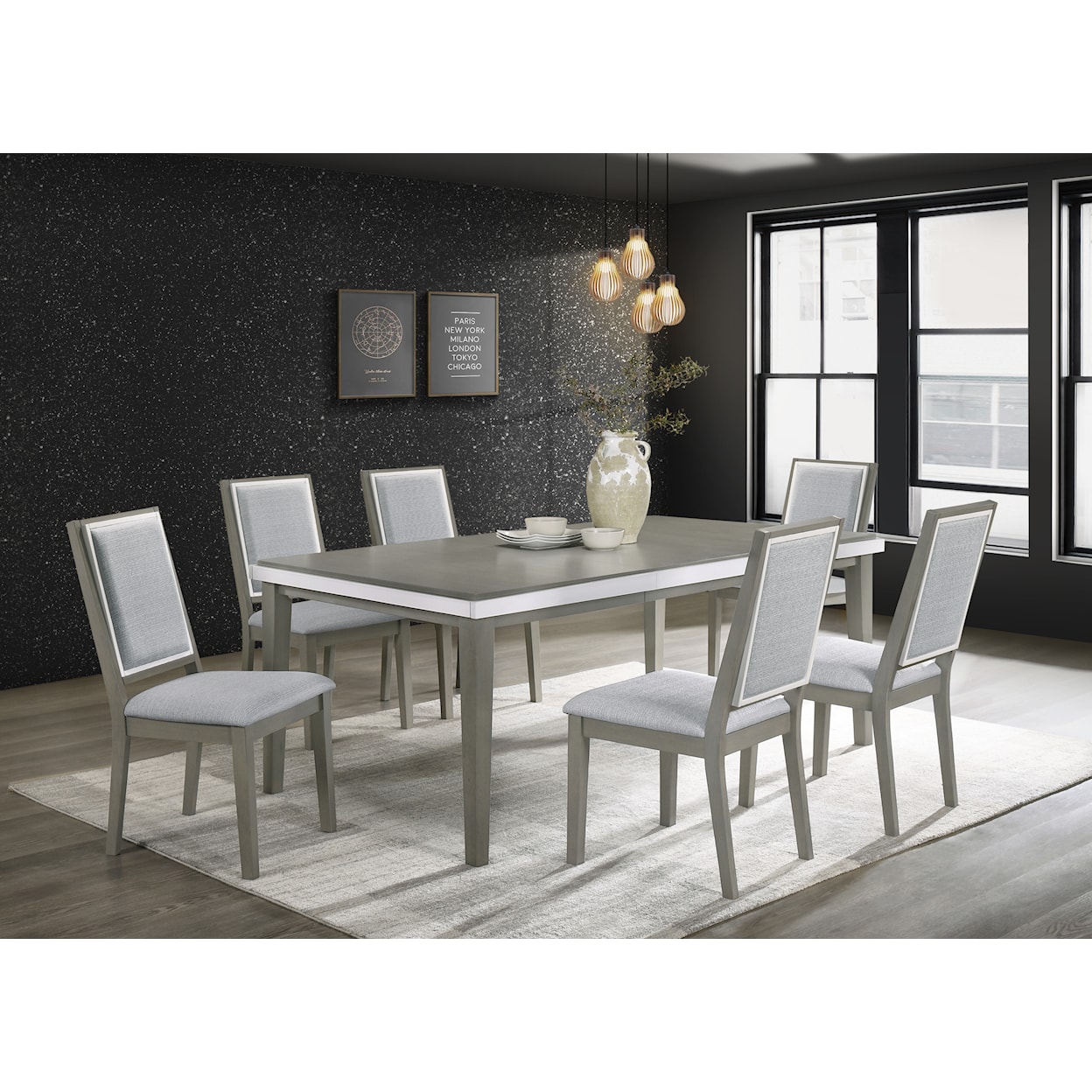 New Classic Zephyr 7-Piece Dining Set