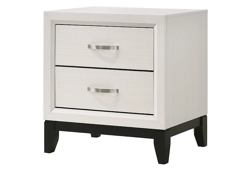 Akerson Nightstand by Crown Mark at Dream Home Interiors