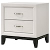Crown Mark Akerson Contemporary Nightstand