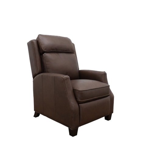 Transitional Push Back Recliner with Articulating Headrest
