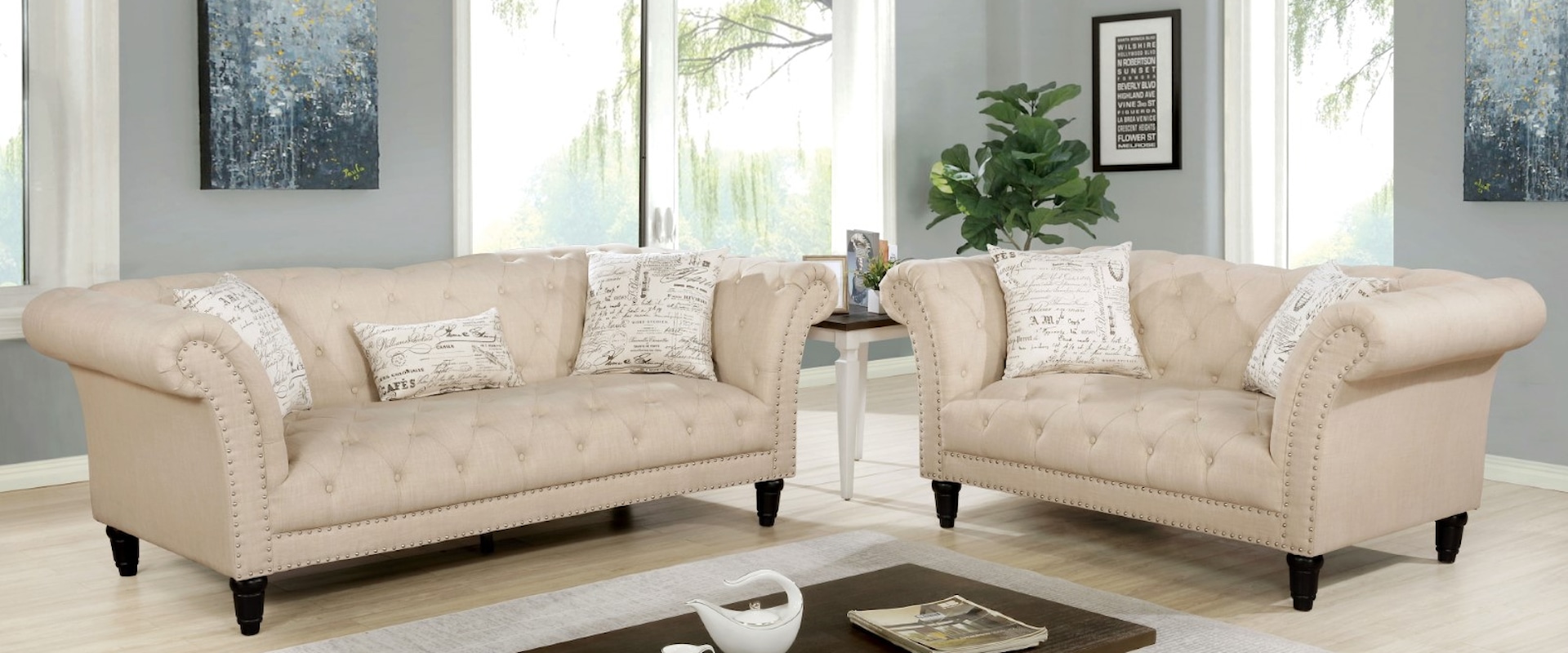 Sofa + Loveseat