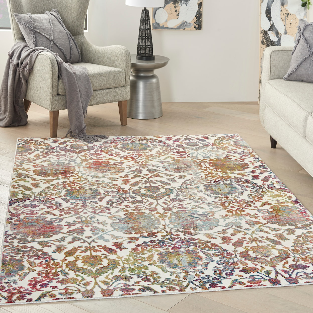 Nourison Ankara Global 4' x 6'  Rug