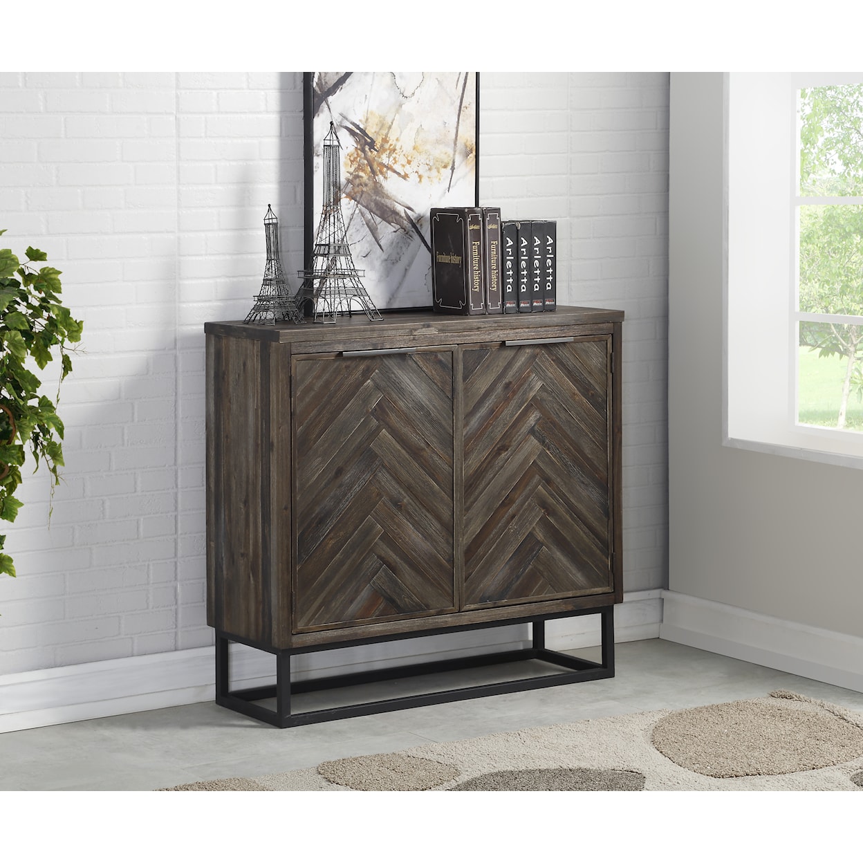 Coast2Coast Home Aspen Court 2-Door Cabinet