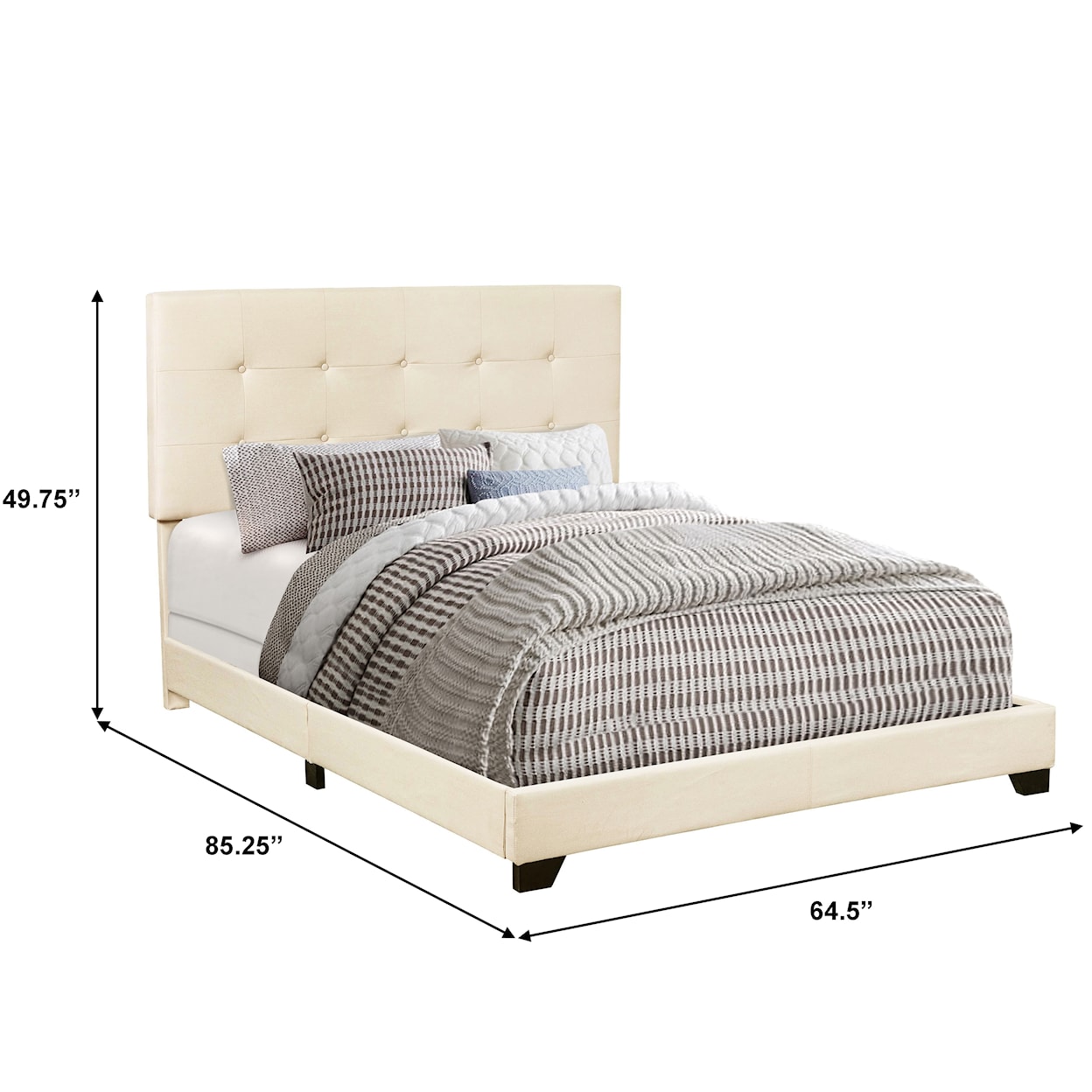 Accentrics Home Fashion Beds Upholstered Bed