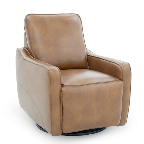 Contemporary Swivel Glider Power Wall Recliner