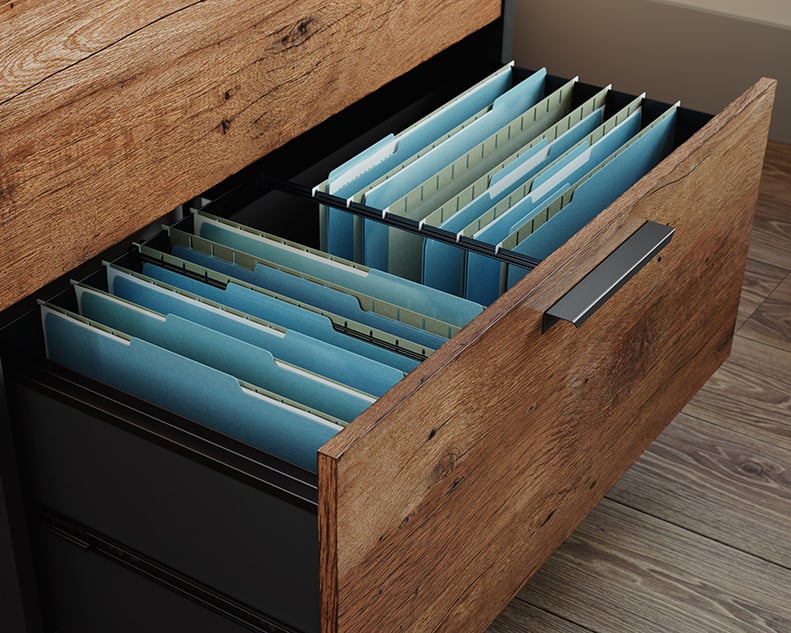 Sauder Boulevard Cafe Lateral File Cabinet