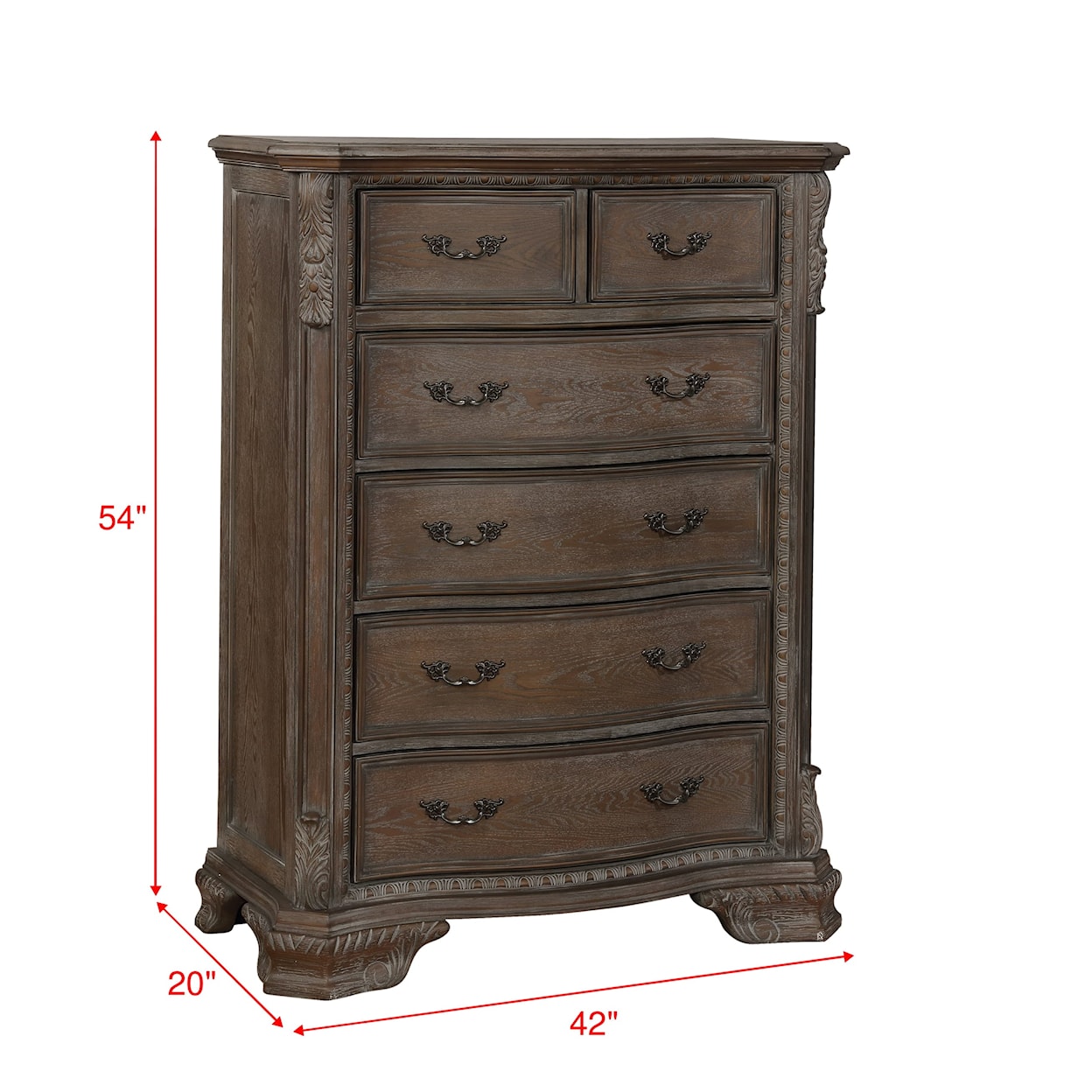 Crown Mark Sheffield Chest of Drawers