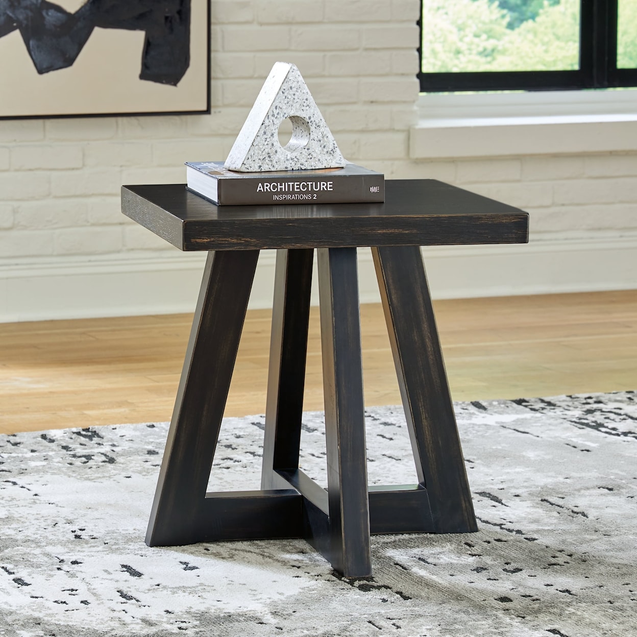 Signature Design by Ashley Furniture Galliden Square End Table