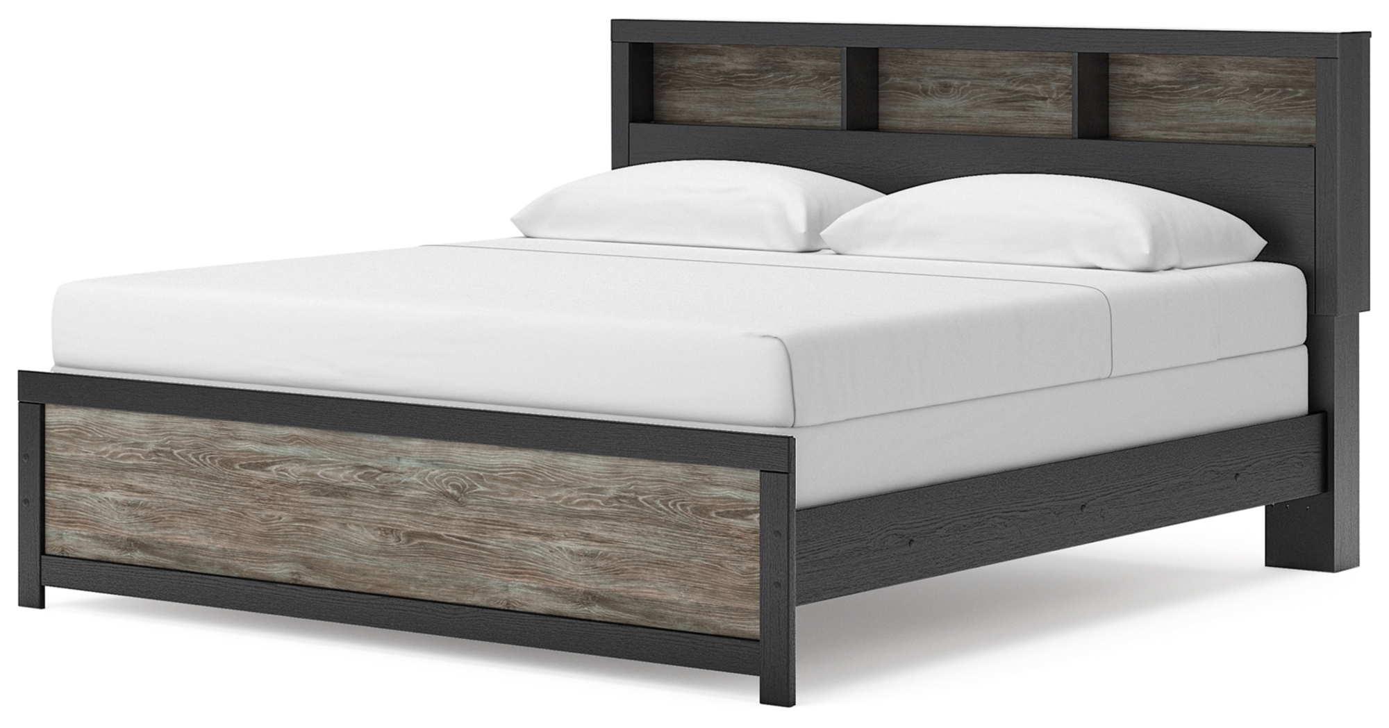 Signature Design by Ashley Broachmyn King Bookcase Panel Bed
