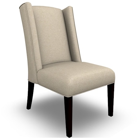 Set of 2 Transitional Dining Chairs