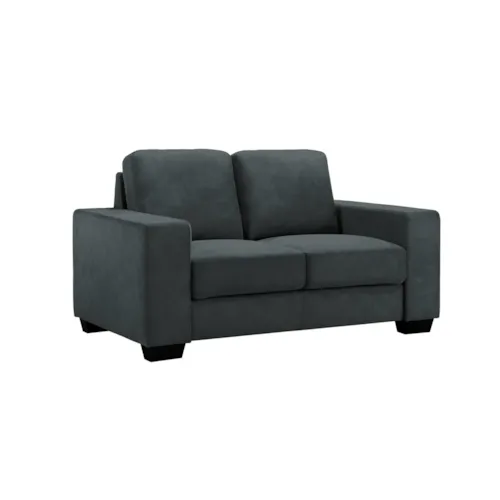 Contemporary Track-Arm Loveseat