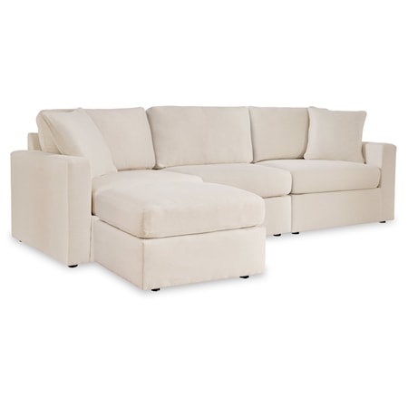 3-Piece Sectional And Ottoman