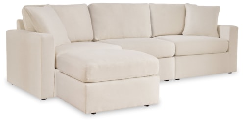 3-Piece Sectional And Ottoman