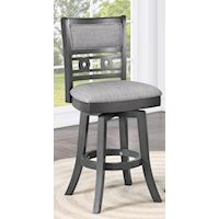 Contemporary Swivel Counter Height Stool