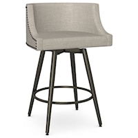 Customizable 26" Radcliff Swivel Counter Stool