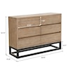 Accentrics Home Accents Modern Natural  6 Drawer Dresser