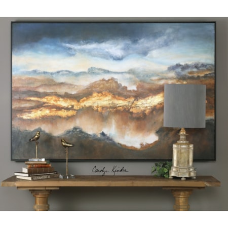 Valley Of Light Landscape Art