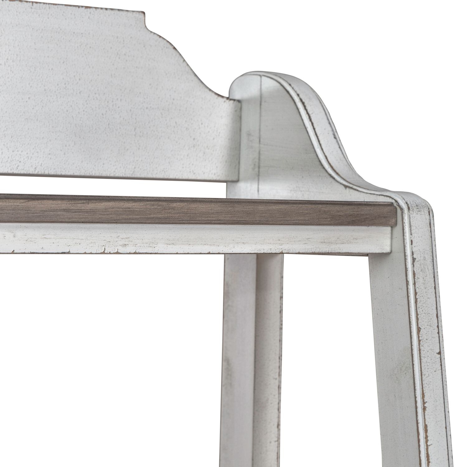 Liberty Furniture Magnolia Manor 5-Shelf Leaning Pier Bookcase