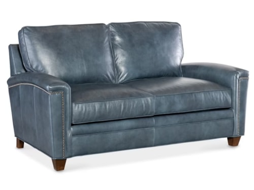 Transitional Stationary Loveseat