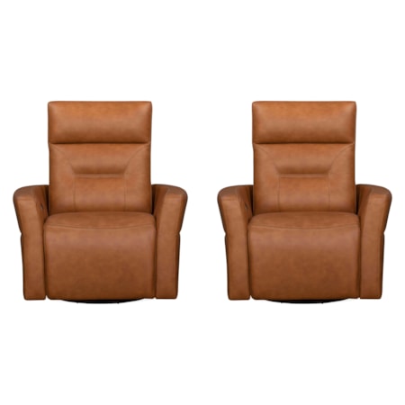 Power Swivel Glider Recliner (Set of 2)