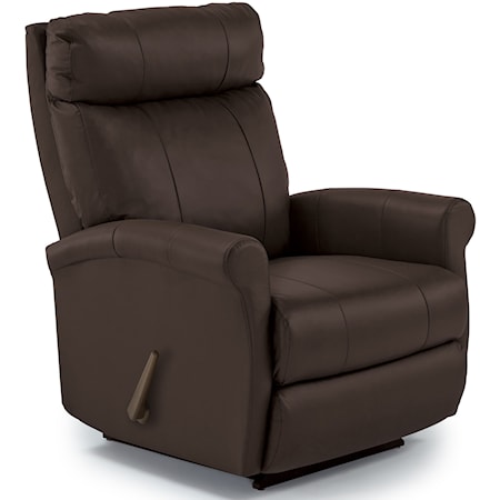 Power Space Saver Wall Recliner with Rolled Arms