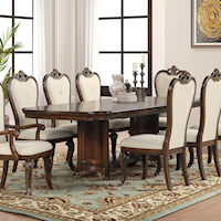 Traditional Trestle Dining Table