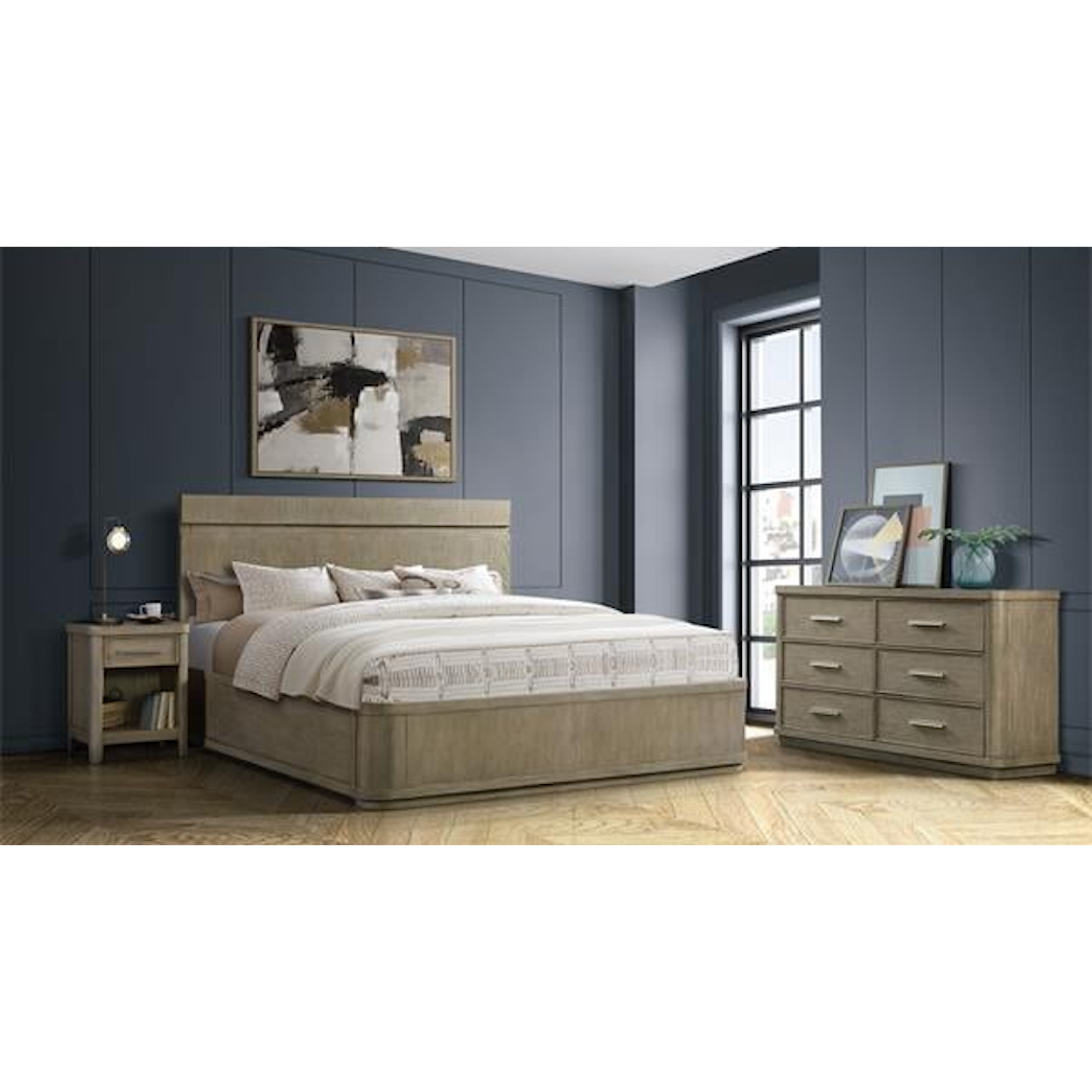 Riverside Furniture Pasadena Queen Panel Bed