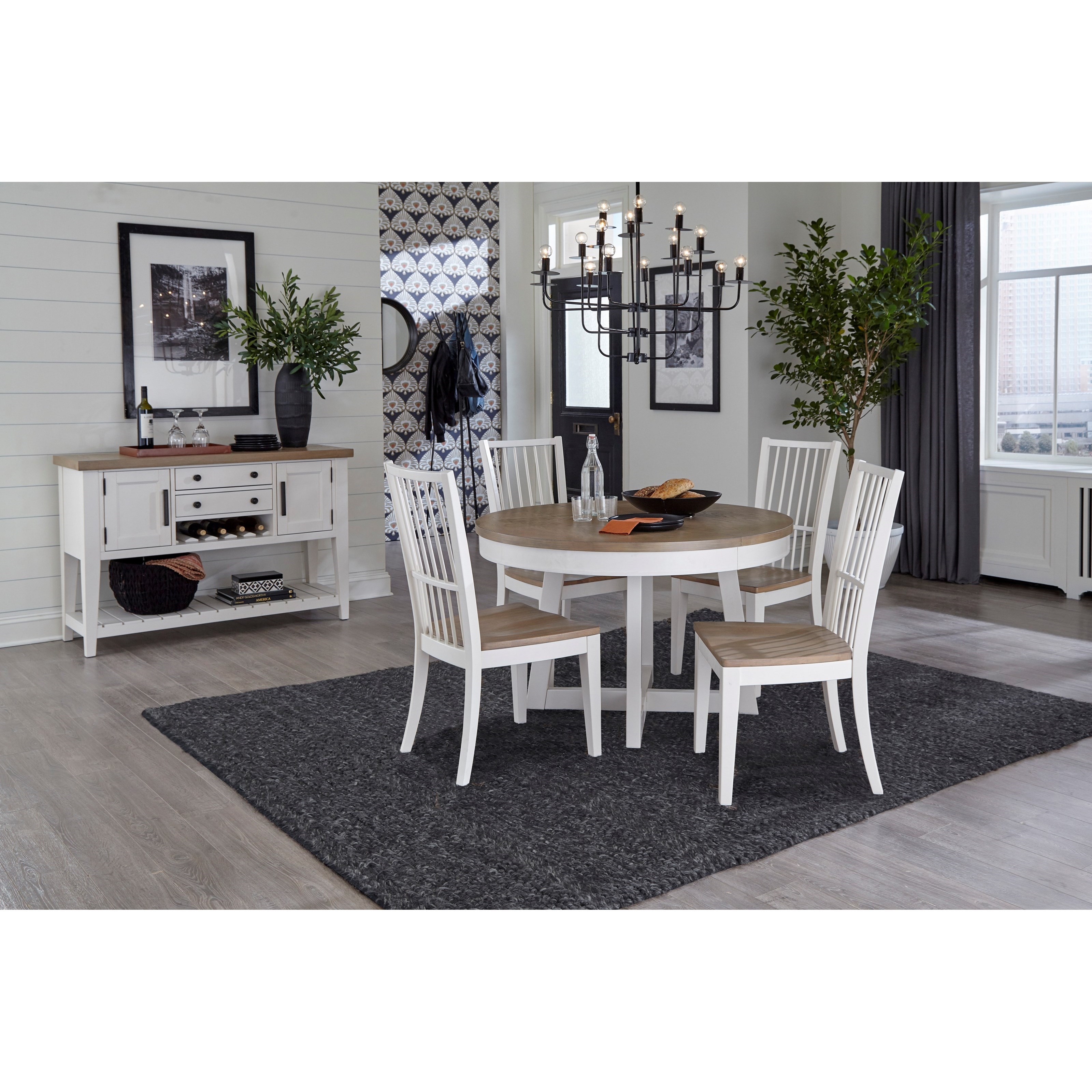 parker 5 piece dining set