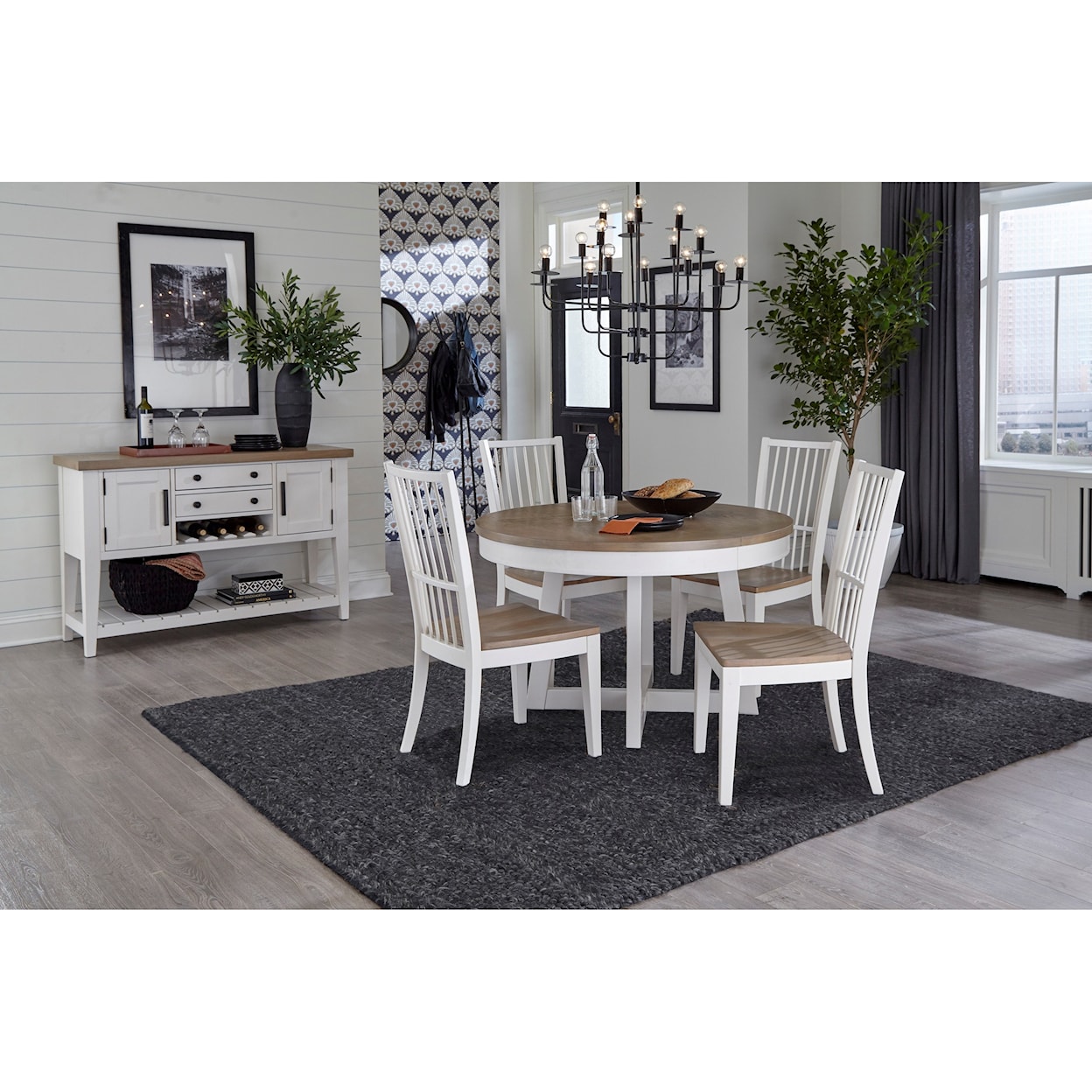 Parker House Americana Modern Casual Dining Room Group