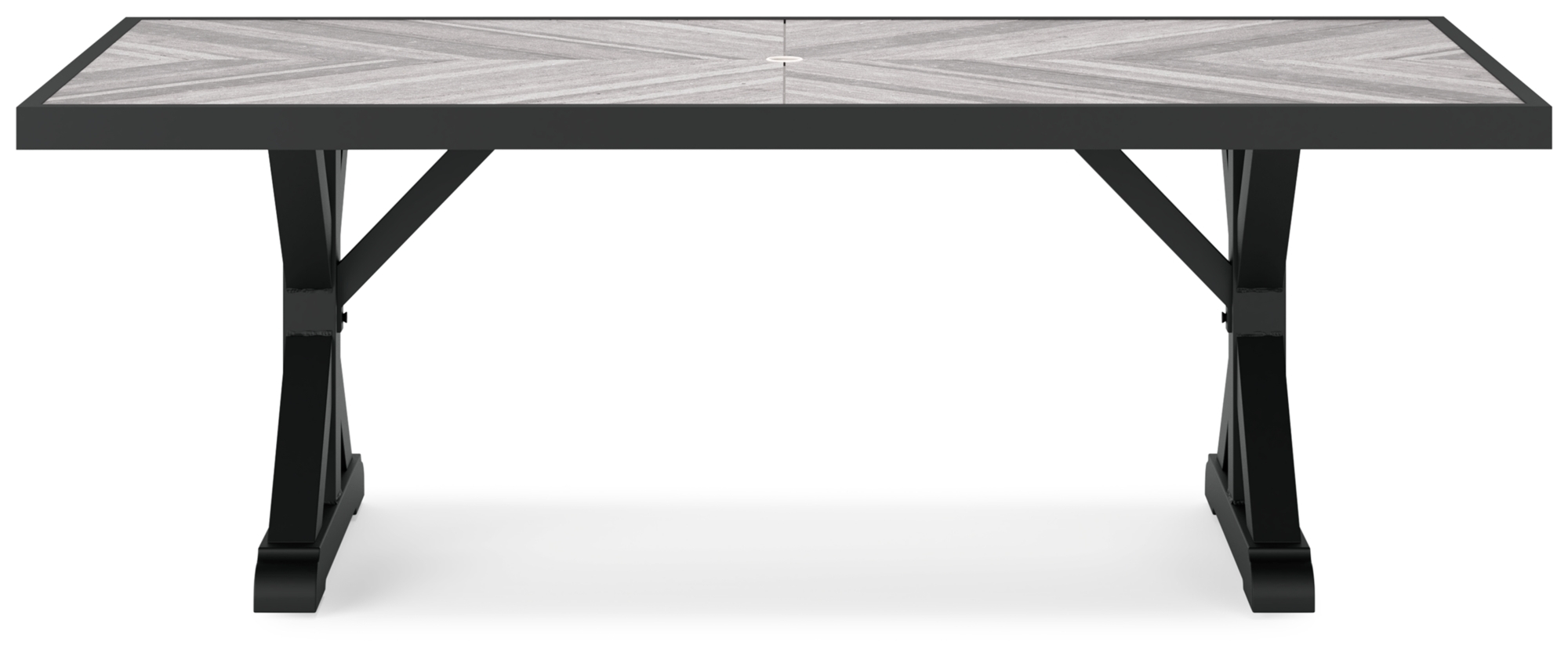 Signature Design by Ashley Beachcroft Rect Dining Table W/Umb Opt