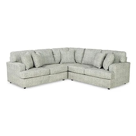 Contemporary 3-Piece Sectional Sofa