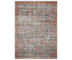 Loloi Rugs Sebastian 18" x 18" Ocean / Spice Rug