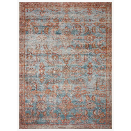 18&quot; x 18&quot;  Ocean / Spice Rug