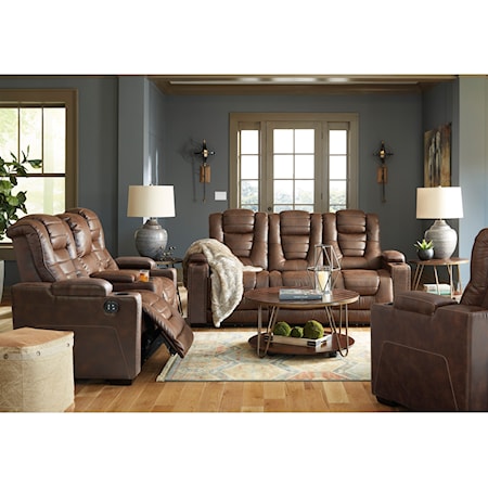 Power Reclining Living Room Group