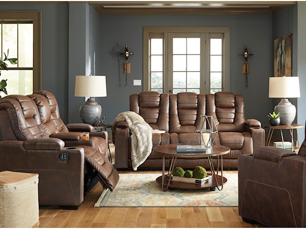 Power Reclining Living Room Group