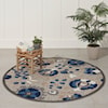 Nourison Aloha 4' Round  Rug