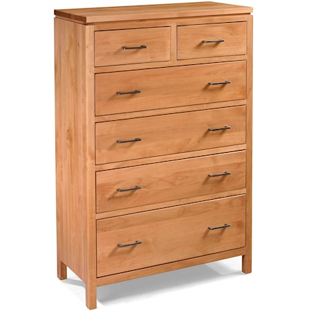 6-Drawer Chest with Blanket Drawer