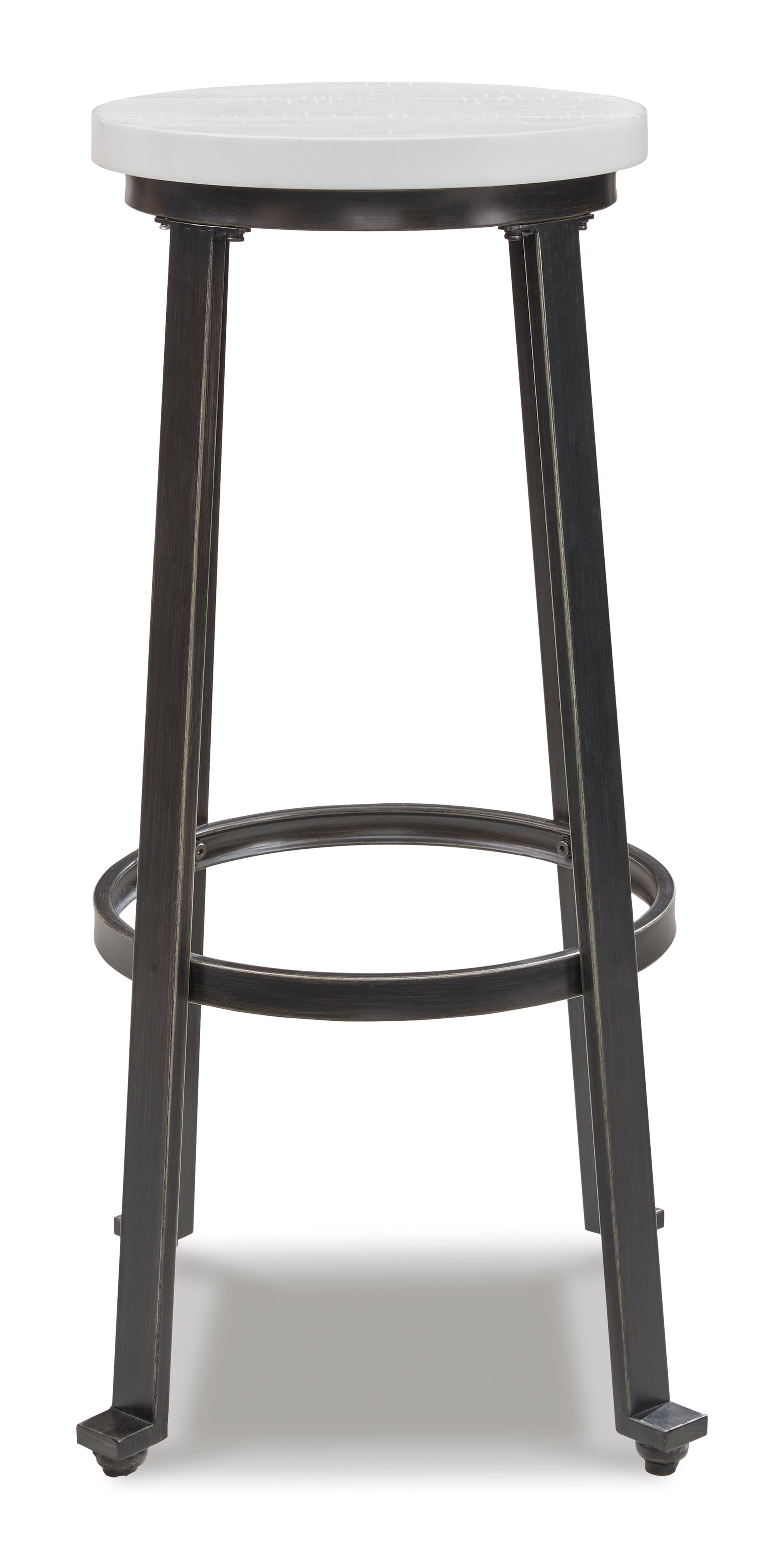 Ashley Signature Design Challiman D307230 Vintage White Bar Height