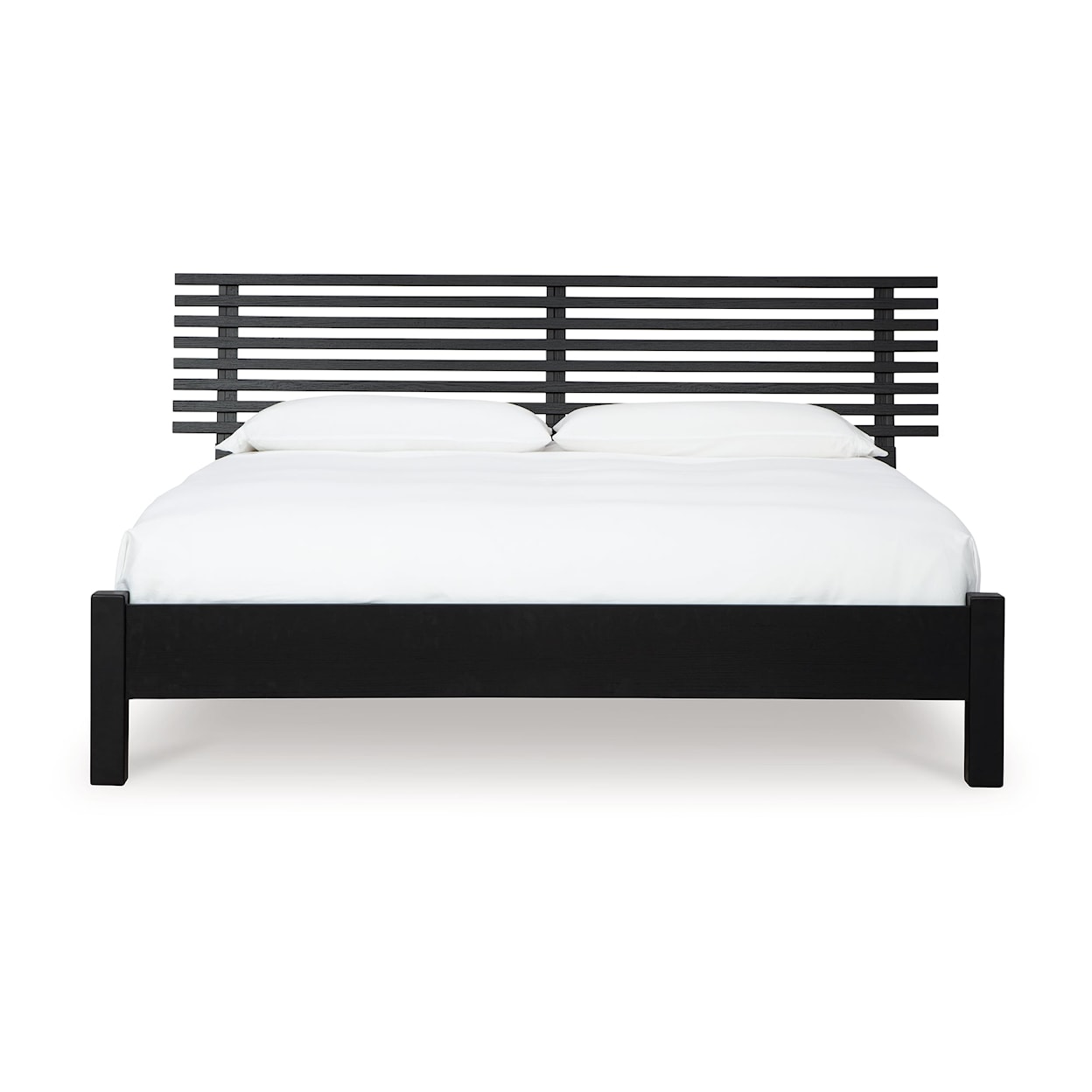 Signature Danziar King Slat Panel Bed